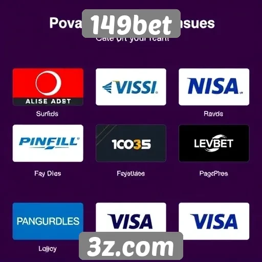 Métodos de pagamento aceitos na plataforma 149bet